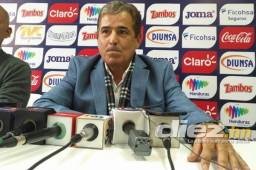 Jorge Luis Pinto dio su última conferencia como técnico de Honduras.