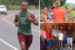 •Óscar Moncada nos abrió las puertas de su casa, es fiel creyente a Dios y espera hacerlo bien el sábado. FOTO Ronal Aceituno