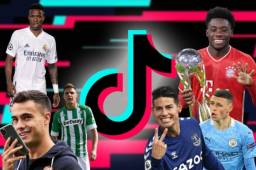 Tik Tok se ha convertido en una de las redes sociales más virales y los futbolistas no están fuera de ello, estos son los 10 que más seguidores tienen.