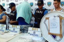 La detención de los supuestos integrantes de la 'Revo' que es la barra que apoya al Motagua, se dio este día en una colonia de Tegucigalpa.