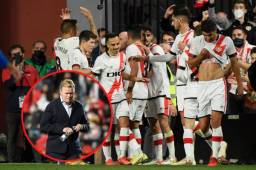 Con gol de Radamel Falcao García, el equipo madrileño hunde todavía más al Barcelona de Koeman.