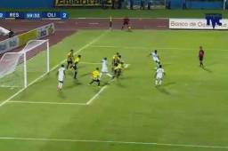 Kevin Álarez definió como todo un delantero para poner el 2-2 ante Real España.