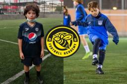 Emir Rivera (13) disfrutó de entrenar con el CD Leganés de España el pasado febrero y se ha hecho un hueco para intentar deslumbrar en la inferiores del Motagua.