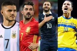 Conocé a la constelación de estrellas que por distintos motivos no jugarán la Copa del Mundo, aún estando su selección clasificada para disputar el Mundial.. ¡una barbaridad!