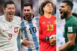 Polonia, Argentina, México y Arabia Saudita buscarán meterse a los octavos de la Copa del Mundo.
