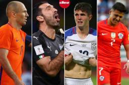 Luego de la dolorsa eliminación de la Selección de Italia a Rusia 2018, te presentamos los equipos que estuvieron hace cuatro en años en el Mundial de Brasil y que no estarán en la siguiente Copa del Mundo que arranca dentro de siete meses.