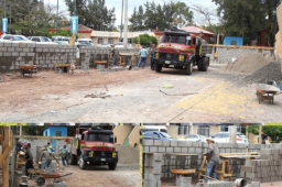 La construcción sigue en buen ritmo para terminar el centro de alto rendimiento de taekwondo. Foto Ronal Aceituno.