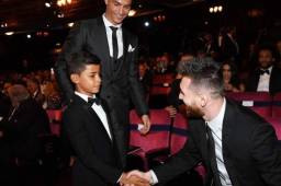 Cristiano Jr ha demostrado su admiración por Leo Messi quien es el gran rival de su padre en la lucha por ser el mejor jugador del mundo. Foto cortesía