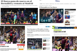 Real Madrid volvió a perder contra el Barcelona y la prensa no le perdonó. El equipo merengue recibe fuerte titulares tras la nueva derrota contra el conjunto azulgrana en el Bernabéu.