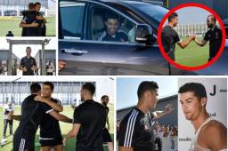 Cristiano Ronaldo volvió a los entrenamientos con la Juventus luego de sus vacaciones, el 'Bicho' dejó varias postales para el recuerdo como el saludo con el 'Pipita' Higuaín. Fotos: Juventus.