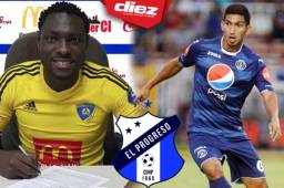 El defensor colombiano Elkin Mosquera ya arregló con el Honduras Progreso, lo mismo que el volante Irvin Reyna quien fichó por un año. Foto DIEZ