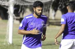 El volante uruguayo Leandro Sosa ya se entrena con el Olimpia pensando en ponerse a tono para su debut en los próximos días. Foto Ronal Aceituno