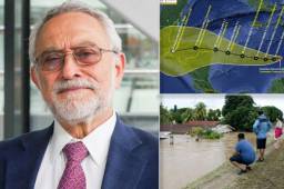 Sir Salvador Moncada se mostró muy preocupado por el ingreso del huracán Iota.