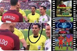 Portugal y México igualaron 2-2 en el Kazan Arena por el arranque de la Copa Confederaciones que se juega en Rusia y las burlas no han faltado. Hasta a Messi sacan a relucir.