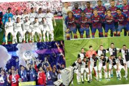 Real Madrid, Barcelona, United, Juventus, PSG, Chelsea... los clubes más caros en el fútbol mundial.