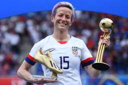 La crack Megan Rapinoe juega en el Reign FC de los Estados Unidos.