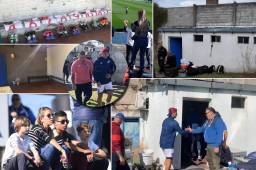 El Nacional enfrentó al Liverpool en el Estadio Belvedere de Montevideo. Así fue recibido el delantero Luis Suárez.