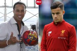 Ronaldinho espera que Coutinho pueda fichar en cualquier momento con el Barcelona.