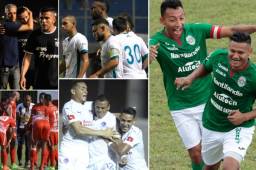 Puedes seguir en vivo las posiciones de los equipos en la jornada 17 de Honduras.