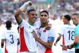 Hakimi cerró la goleada de 6-0 de Marruecos ante Egipto por el bronce en París 2024.