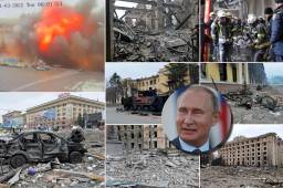 Ucrania sigue sufriendo y resistiendo los ataques de liderados por el presidente ruso Vladimir Putin. (Fotos AFP)