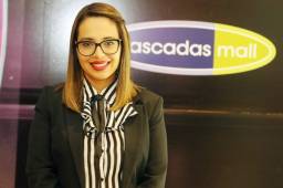 Shakira Blanco, Gerente de Mercadeo de Cascadas Mall, habla del gran evento del Fortnite de Diario DIEZ que se celebrará este 4 de mayo. Fotos DIEZ