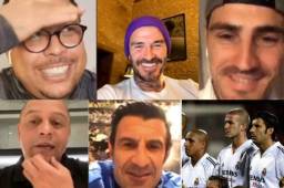 Ronaldo, Beckham, Roberto Carlos, Casillas y Figo tuvieron una charla madiante un Instagram Live.
