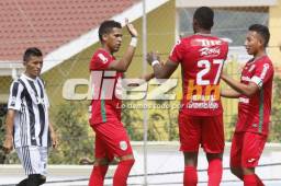 Marathón consiguió una goleada en el arranque de Copa Presidente en Gracias, Lempira