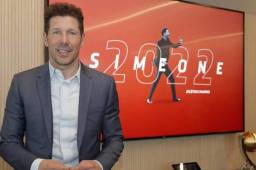 Simeone extendió su contrato con el Atlético hasta el 2022.