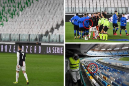 Una de las medidas que se han tomado en el fútbol actual por el coronavirus, es jugar sin público.