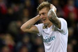 Kroos salió tocado luego del encuentro contra el PSG en Champions.