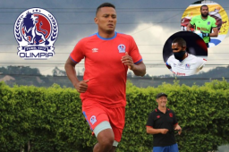 Ever Alvarado es capitán del Olimpia y en este momento se encuentra sin renovar con el club, superó al Covid-19 y se integró a la pretempora de los merengues.