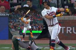 Mauricio Dubón sigue con su temporadón en los Bravos de Atlanta: así destacó ante Athletics y terminó como MVP