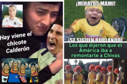 Te presentamos los mejores memes que dejó la eliminación del América ante la Chivas en la Liga MX. Memo Ochoa es una de las víctimas favoritas y esto es lo que dicen del 'Chicote' Calderón.