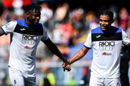 Duván Zapata y Luis Muriel se hicieron presentes en el marcador en la paliza del Atalanta.