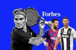 Roger Federer encabeza el ranking anual de Forbes de los 100 atletas mejor pagados del mundo. Naomi Osaka se convierte en la atleta femenina mejor pagada de la historia.