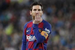 Messi solo tiene un año de contrato con el Barcelona y su continuidad no está garantizada en estos momentos.