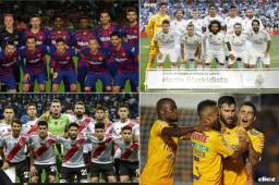 Este lunes el sitio 'Football World Rankings' actualizó la lista de los mejores clubes del presente año y generó polémica por el primer puesto. Además se encuentran dos equipos de la Liga MX.