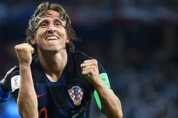 Modric ya registra dos anotaciones en la Copa del Mundo 2018.