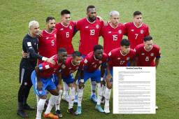 Figura de Costa Rica anunció su retiro de la selección.