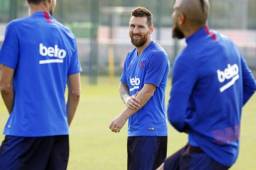 Messi espera marcar su primer tanto de la temporada ante Sevilla en el Sánchez Pizjuán.