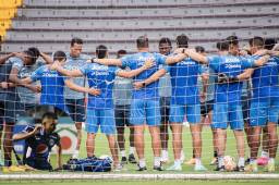 Carlos Argueta sabe muy bien que ante Saprissa será un partido muy duro, pero confía en sus compañeros. Foto: Jose David Murillo