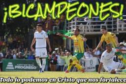 Ángel Rodríguez celebra el gol del Guastatoya ante Comunicaciones. Foto: Redes sociales Guastatoya.