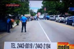 La posta policial de Satuyé fue bloqueada para evitar la propagación del virus.