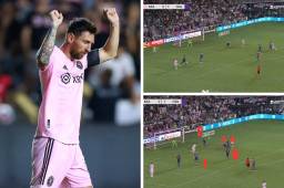 ¡Doblete de volea! Lo rodearon cinco jugadores y aún así se desmarcó: Así fue el segundo gol de Messi en el Inter Miami-Orlando