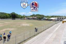 Roatán está lista para recibir al Olimpia este miércoles en octavos de Copa Presidente. Foto Edgar Witty