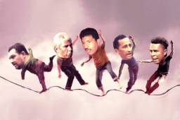 Gustavo Gallegos, Jorge Pineda, Héctor Castellón y Carlos Pavón están en la cuerda floja.