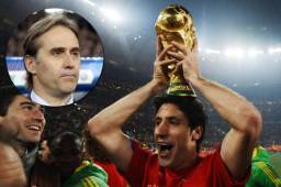 Joan Capdevila se coronó campeón del mundo con España.