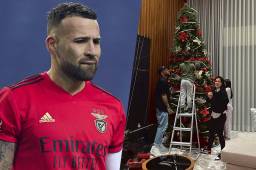 Nicolás Otamendi ha sido objeto de robo en su residencia en Lisboa, Portugal.