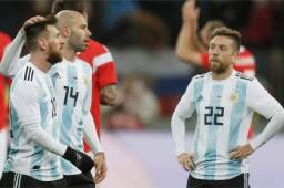 Messi jugó los 90 minutos ante Rusia y dio la asistencia del único gol.